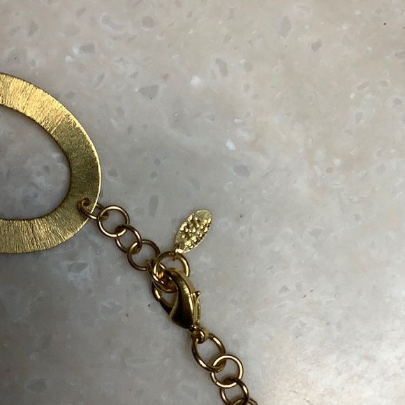 😍18 Kt Gold Clad Link Necklace😍NWOT - Picture 5 of 8